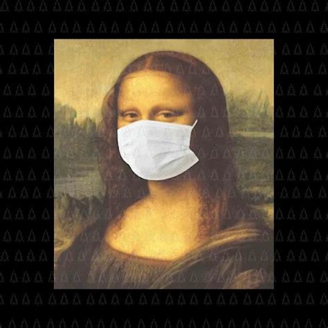 Mona Lisa Mask Png Mona Lisa Mask Vector Mona Lisa Mask Mona Lisa Mask Design Tshirt