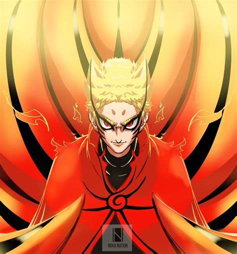 Naruto Baryon Mode Arte De Naruto Naruto Anime Dibujos De Naruto