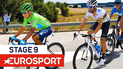 Vuelta A España 2019 Stage 9 Highlights Cycling Eurosport Youtube