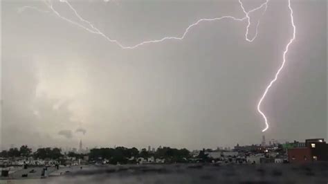Scary Lightning Strikes Compilation Youtube