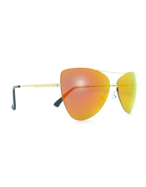 Zero 10 Orange Mirror Luxury Sunglasses Designer Sunglasses Finest Seven