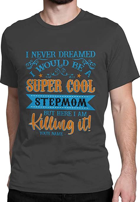 Personalized Stepmom Unisex T Shirt Best Bonus Mom Ever Tee
