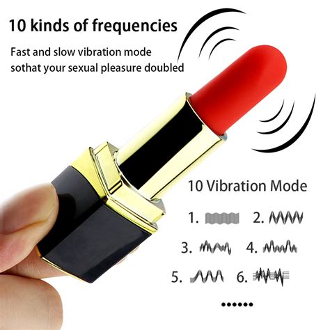 10 Modes Sucking Lipstick Vibrating Egg Female Massage Vibration