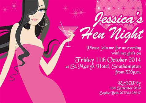 Make Your Hen Party A Night To Remember By Sending Your Guests One Of