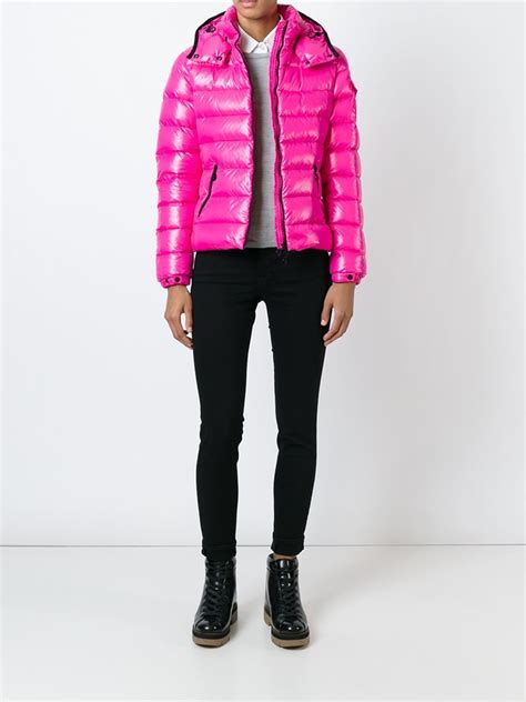 Lyst Moncler Bady Quilted Jacket In Pink