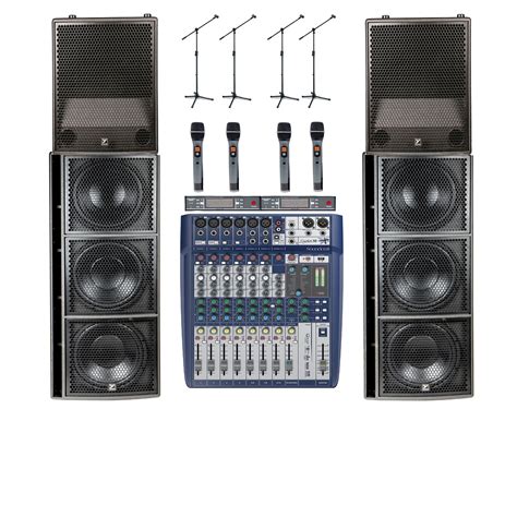 Yorkville Synergy Array Series Professional Dj System Pa Sound System