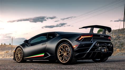 Fondos De Pantalla 1920x1080 Lamborghini Performante Huracan 2019 Negro
