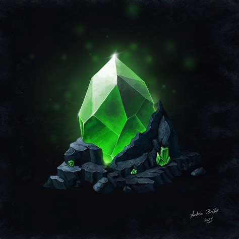 Artstation Emerald In Stone