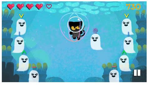 Maybe you want to shoot some free throws. Today's Google Doodle Is A 'Magic Cat Academy' Halloween ...