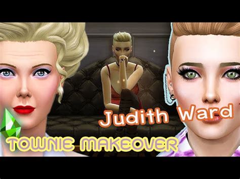 Judith Ward Townie Makeover The Sims 4