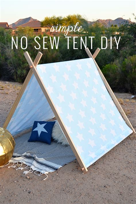 Simple No Sew Kids Tent Diy — Momma Society