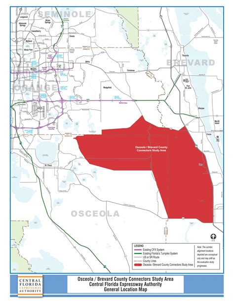 Osceolabrevard County Connector Central Florida Expressway Authority