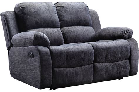 We saved you a seat. Roxy Fabric Sofa Grey Recliner 2 Seater Sofa ...