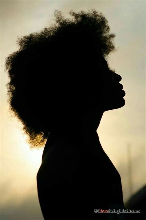 Pin By Shayeon Senters On A Noir World Silhouette People Afro Art