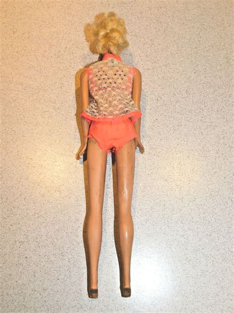 Barbie Vintage Blonde Nape Curl Talking Barbie Doll Ebay