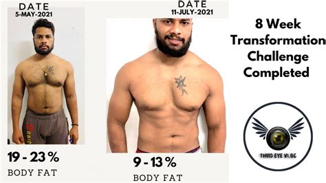 Eight Week Transformation Challenge Completed Body Transformation
