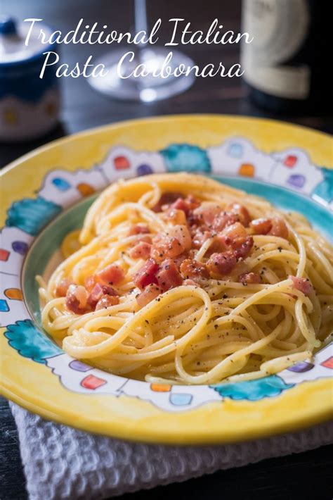 Authentic Spaghetti Carbonara Recipe From Rome Recipe Carbonara