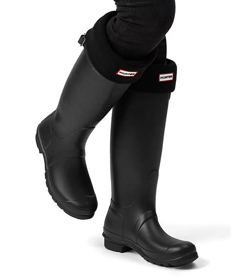 Hunter Womens Original Classic Tall Rain Boots Waterproof Size 8