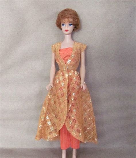 Vintage Barbie Clothes 1960s Barbie Dinner At Eight Outfit Dress