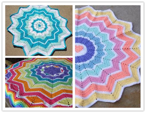 Free Round Ripple doily crochet pattern | DIY Tag