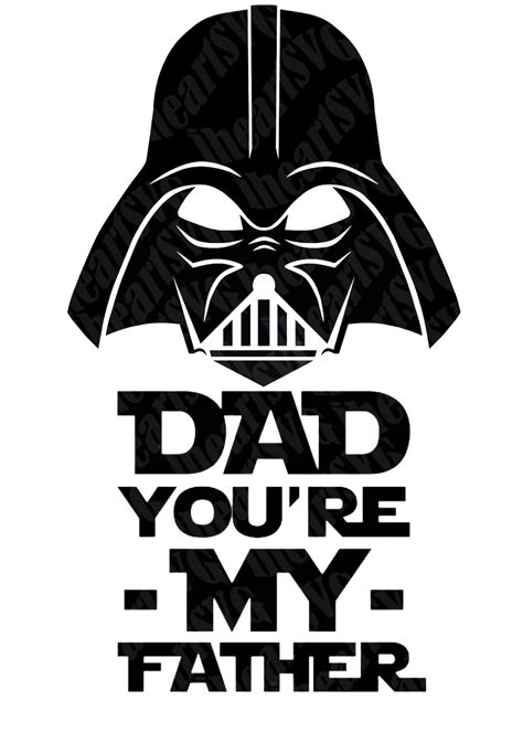 Cents Off Darth Vader Father S Day Dad You Re My Father Svg Png
