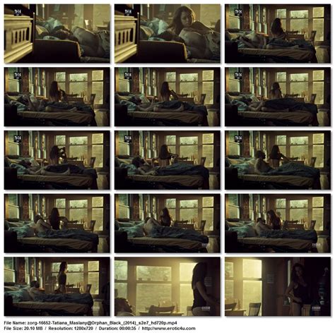 Download Or Watch Online Tatiana Maslany Hot In Orphan Black Series
