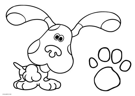 Free Printable Blue S Clues Coloring Sheets