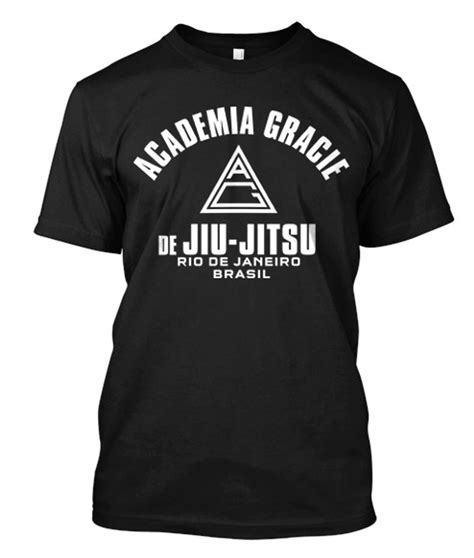 Academia Gracie De Jiu Jitsu Shirt Gracie Jiu Jitsu Shirt
