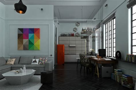 Modern Loft Design Interior Design Ideas