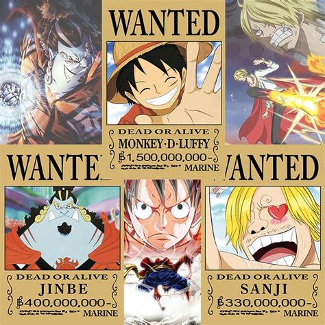 Anime One Piece Wanted List Luffy Wanted Poster HD Phone Wallpaper