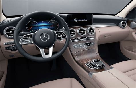 A Peek At The Interior Of The Upcoming Mercedes Benz C Class Estate
