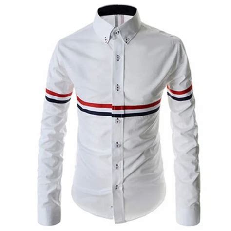 White Cotton Mens Designer Shirt Size 38 To 54 At Rs 200 In Chennai