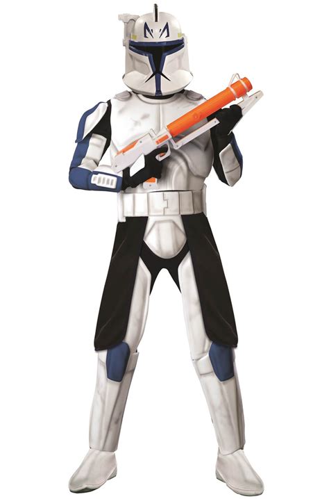 Brand New Star Wars Clone Deluxe Clone Trooper Captain Rex Adult