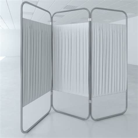 Removable Medical Privacy Screen With Panel For Hospital COVID