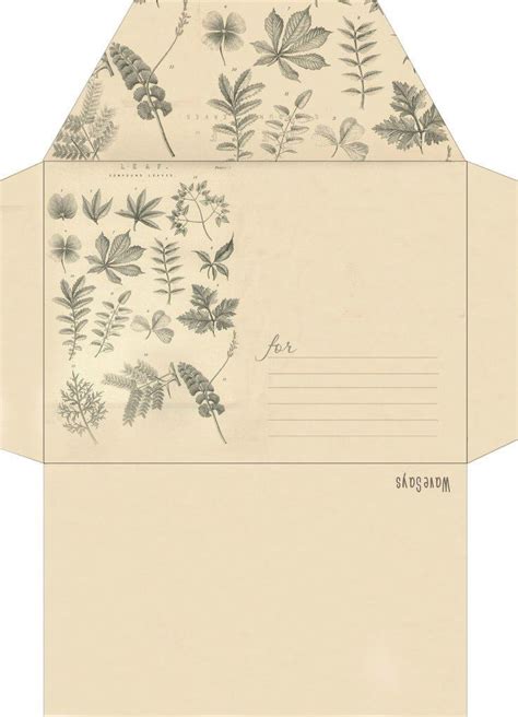 Pin By Anjawolf On Mail Envelope Template Printable Envelope