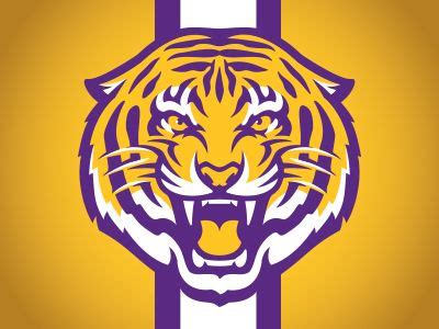 Dribbble CONCEPT LSU Tiger By Torch Creative Lsu Tigers Logo Geaux Tigers Tiger Logo