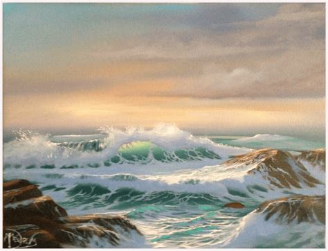 Nice And Calm Print Seascape Artwork Seascape Paintings Ocean Painting