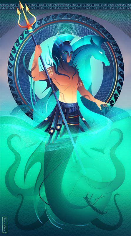 Yliade ☾ On Twitter Greek Mythology Art Greek Goddess Art Poseidon Greek Mythology