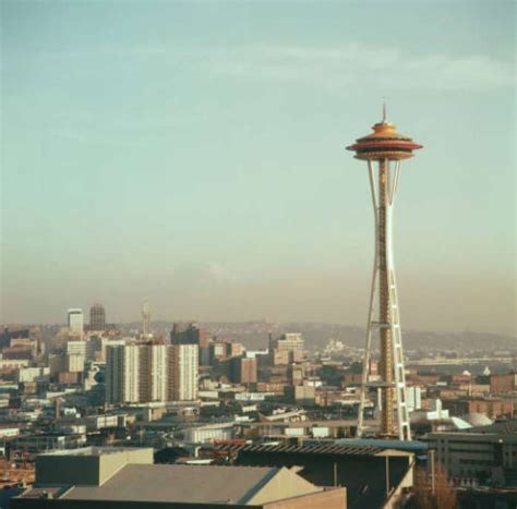 Previously Unpublished Photos Of Space Needle Construction Space