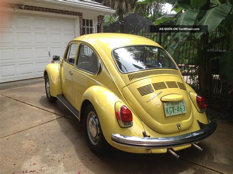 72 1972 Vw Volkswagen Beetle Unrestored Survivor