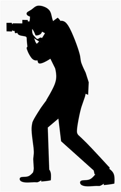Silhouette Photography Vector Graphics Clip Art Man With Camera