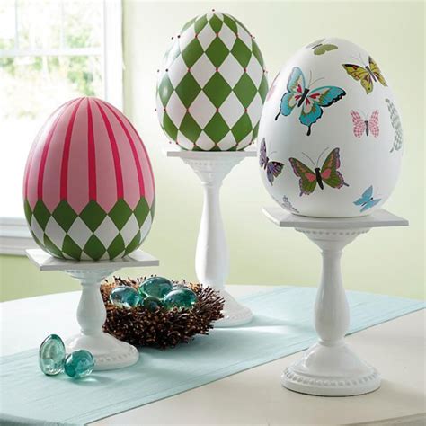 Grandin Road Designer Easter Egg Decor Exotic Excess