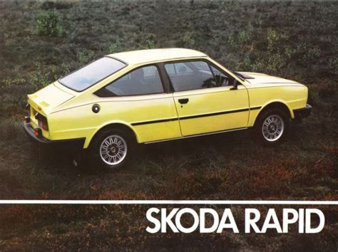 Skoda Rapid C 1970s Skoda Škoda Auto Veteran Car