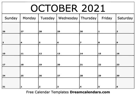 Beta Calendars 2021 Calendar Template Printable