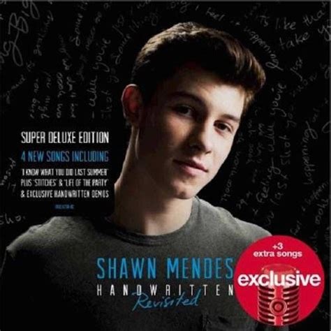 Shawn Mendes Handwritten Revisited Super Deluxe Edition Cd