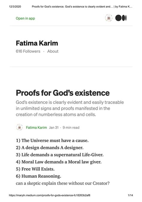 Proofs For Gods Existence Pdf