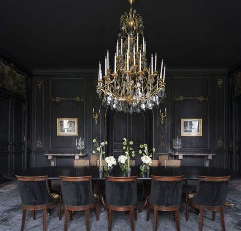 46 Stylish Victorian Dining Room Ideas Trendehouse Dark Dining Room