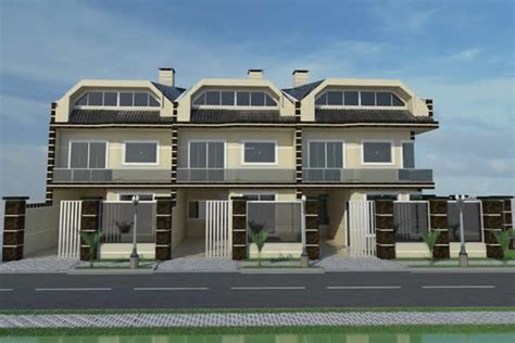 modelos de casas tríplex