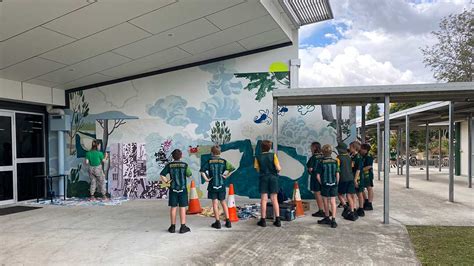 The Future Is Coming The Making Of A Mural Pine Rivers Community