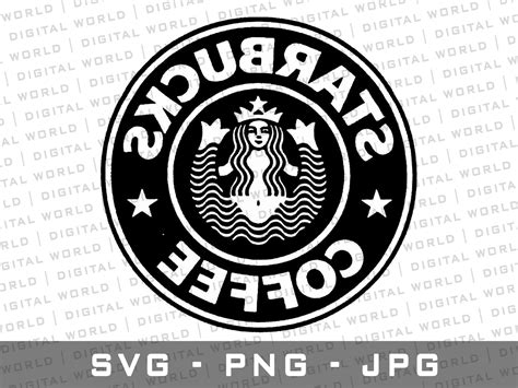 Starbucks Logo Svg Starbucks Logo Png File Sublimation For Etsy